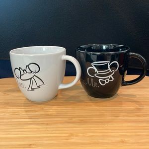 Mr. and Mrs. Disney Mug Set